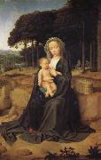 Gerard David Rest on the Flight into Egypt painting